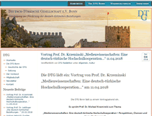 Tablet Screenshot of dtgbonn.de
